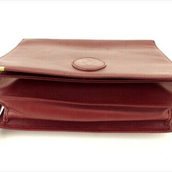 Cartier Clutch bag Mastline Red leather Woman unisex Authentic Used - Picture 8 of 10
